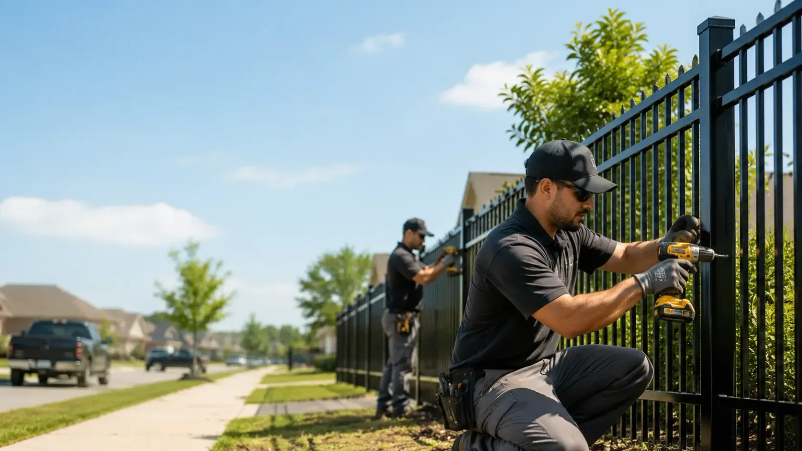 Metal Fence Installation in Wolcott, CT